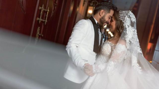 زواج المطرب أحمد كامل ونسمة الحرايري