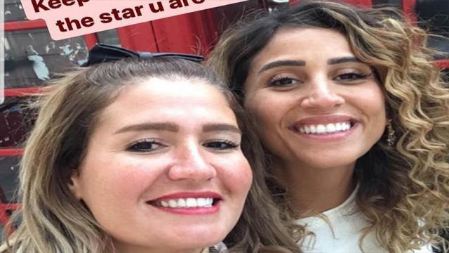 هنا شيحة تهنئ دينا الشربيني بعيد ميلادها
