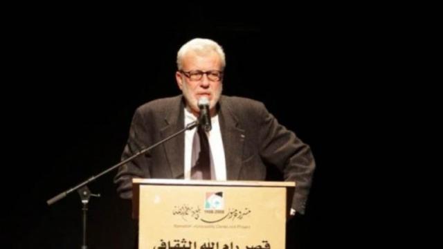 الدكتور أنور أبو عيشة وزير الثقافة الفلسطيني الأسبق