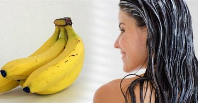 فوائد الموز على الشعر