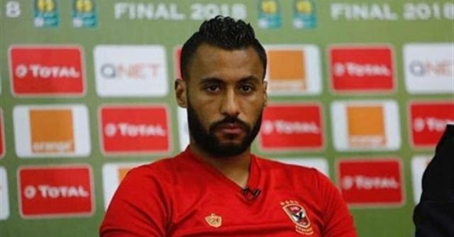 حسام عاشور لاعب النادي الأهلي