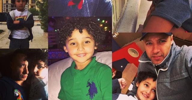 احمد فهمي و ابنه