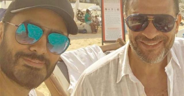 ماجد المصرى و تامر حسنى