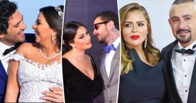فنانين طاردتهم شائعات الطلاق