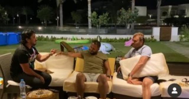 رامى صبرى ومصطفى حجاج وهاني محروس