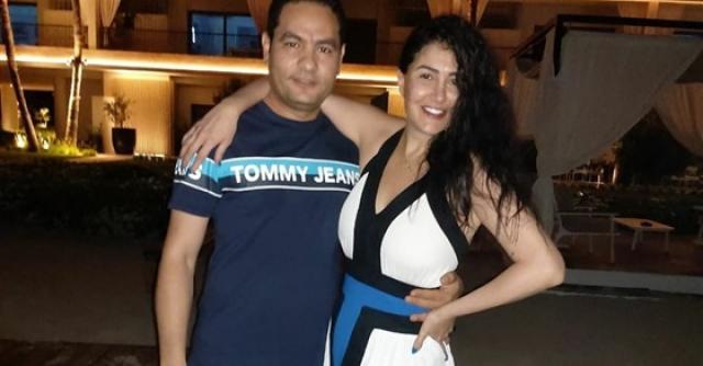 غادة عبد الرازق وزوجها