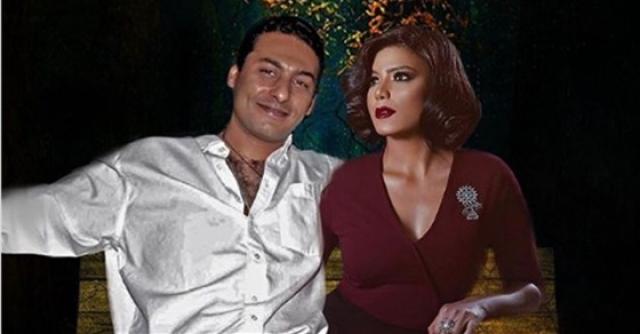 ناهد السباعى وشقيقها الراحل