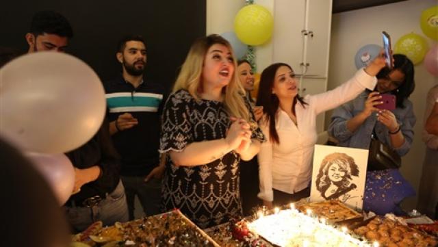الفنانة مها أحمد