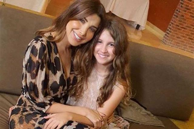نشرت المطربة نانسي عجرم صورة جديدة مع ابنتها - صورة أرشيفية