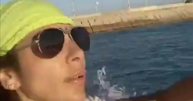 تعرض بسمة وهبة واصالة لحادث