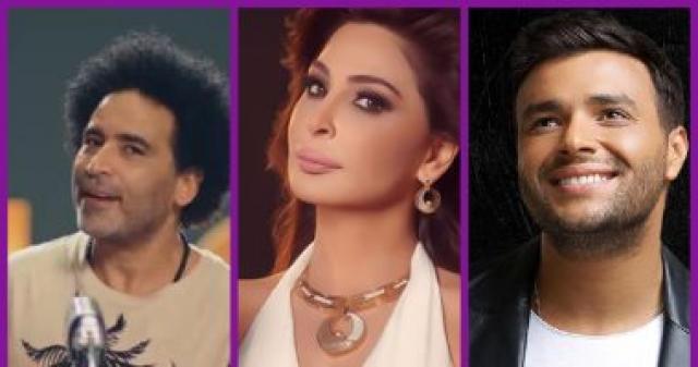 رامى صبرى واليسا ومصطفى شوقى