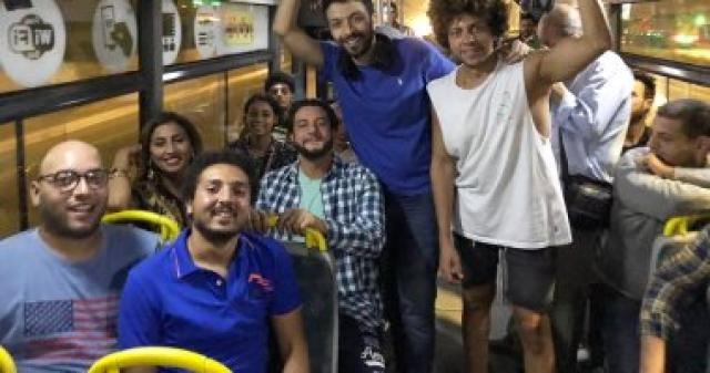 أحمد الفيشاوي ودينا الشربيني