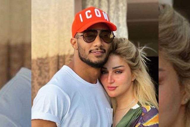 نشر الفنانة محمد رمضان صورة مع زوجته وعلق «مراتي وحبيبتي وشريكة حياتي» - صورة أرشيفية