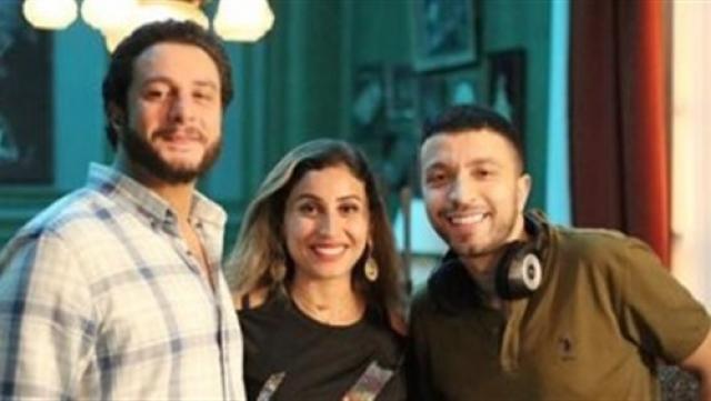 أحمد الفيشاوي ودينا الشربيني