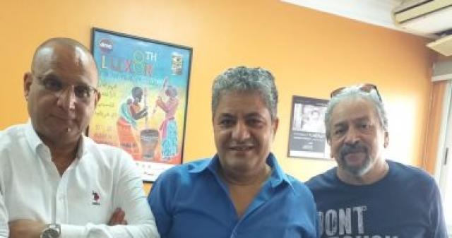 المخرجان عمر عبد العزيز و مسعد فودة والسيناريست سيد فؤاد