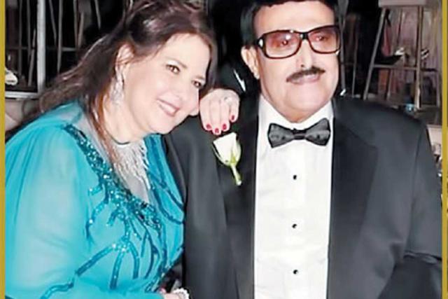 سمير غانم ودلال عبدالعزيز - صورة أرشيفية